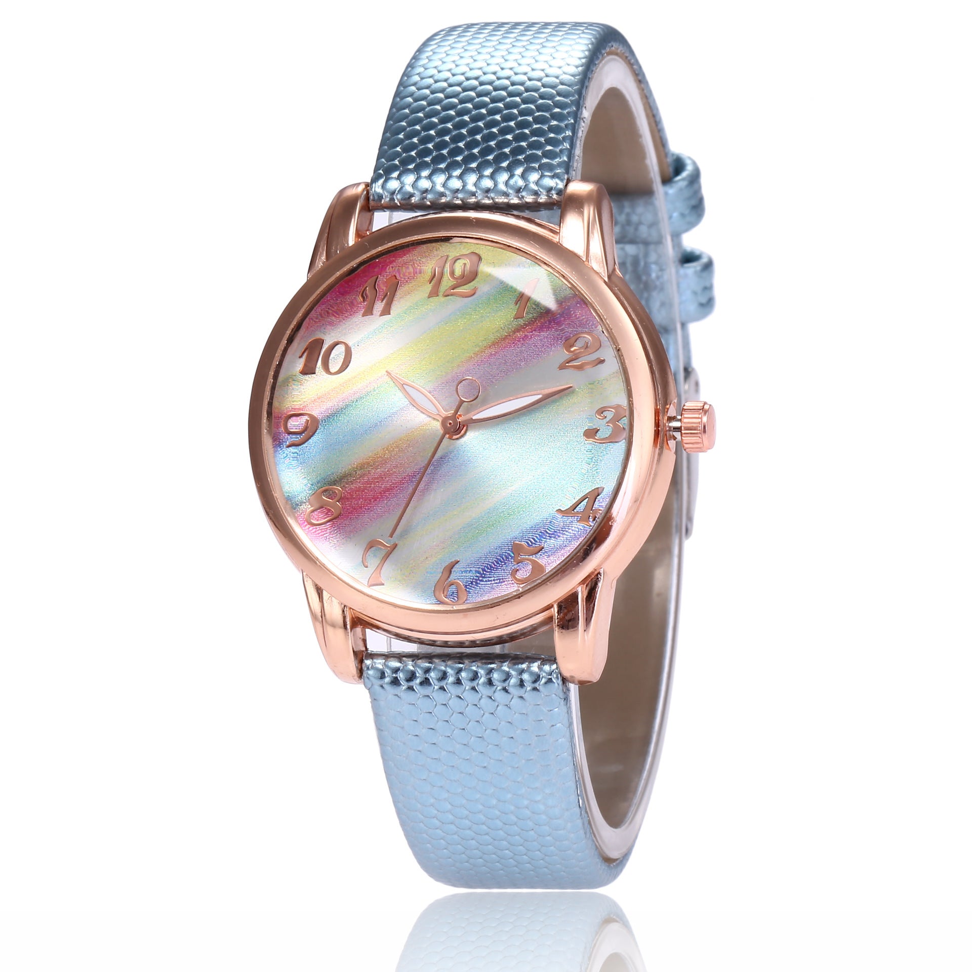 Dazzling LGBTQ+ Rainbow Watch – Pride Merch Must-Have | PrideCreated Exclusive Timepiece for Queer Joy & Bold Self-Expression ⏰✨