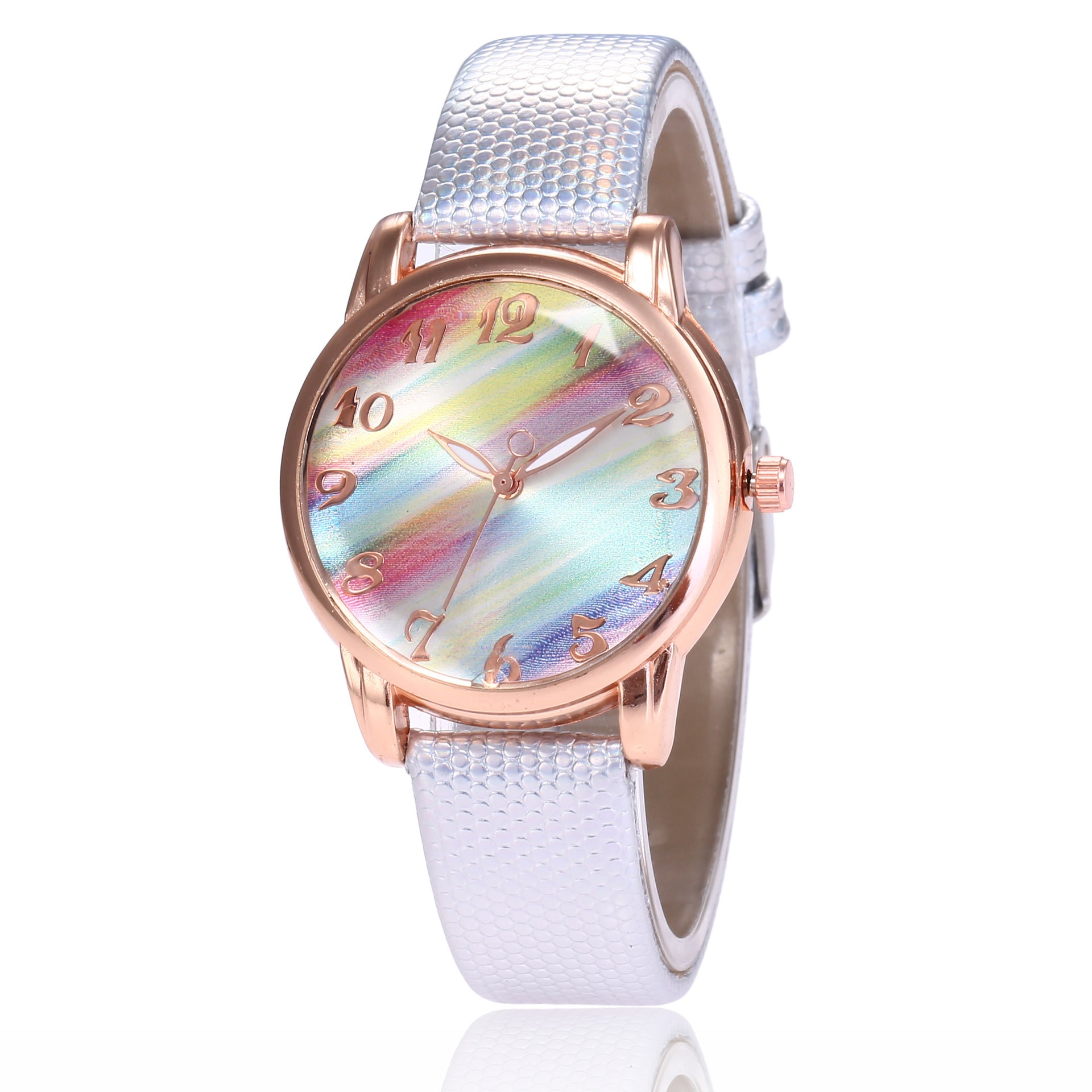 Dazzling LGBTQ+ Rainbow Watch – Pride Merch Must-Have | PrideCreated Exclusive Timepiece for Queer Joy & Bold Self-Expression ⏰✨
