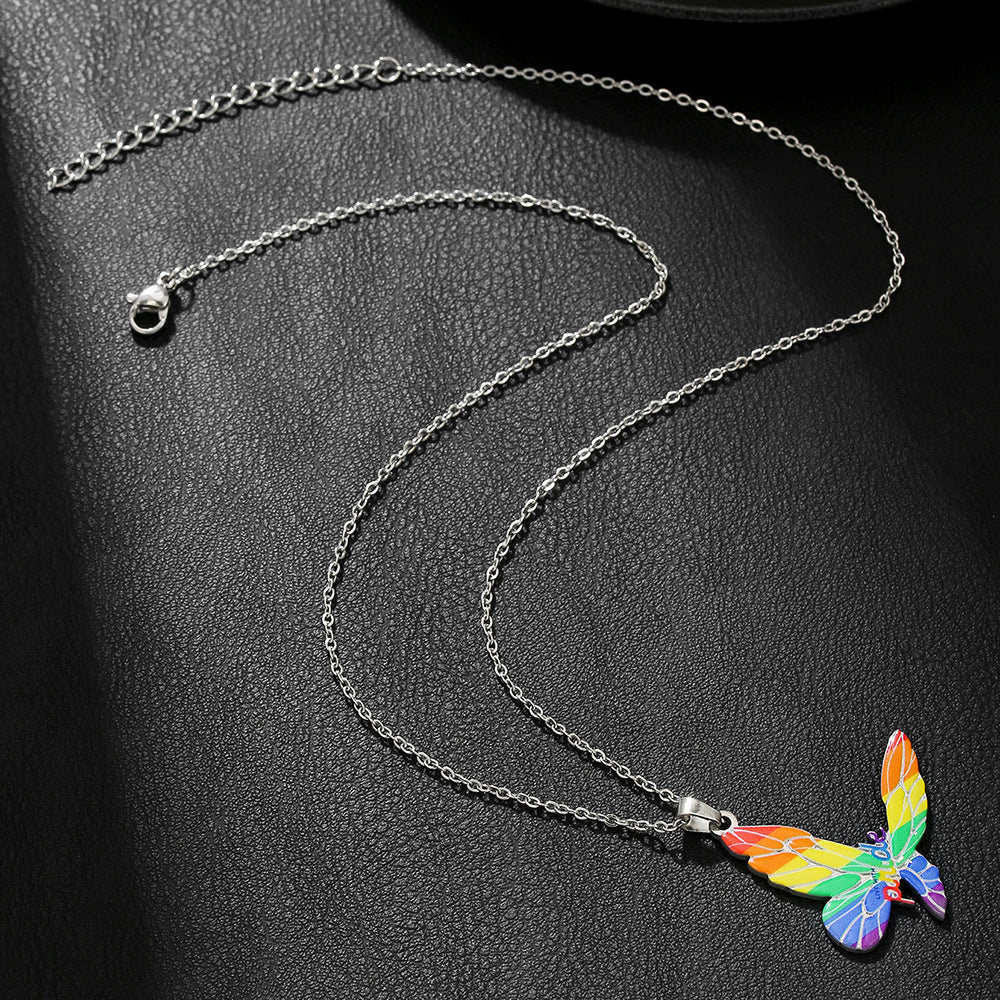 Love Is Love Pride Necklace Collection – Rainbow Pendant Jewelry for LGBTQ+ Unity & Equality
