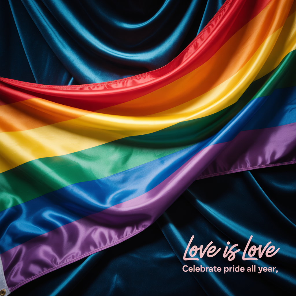 Gay Pride Rainbow Flag – 3x2 ft & 5x3 ft Vibrant LGBTQ+ Pride Banner – Outdoor & Indoor Celebration Flag