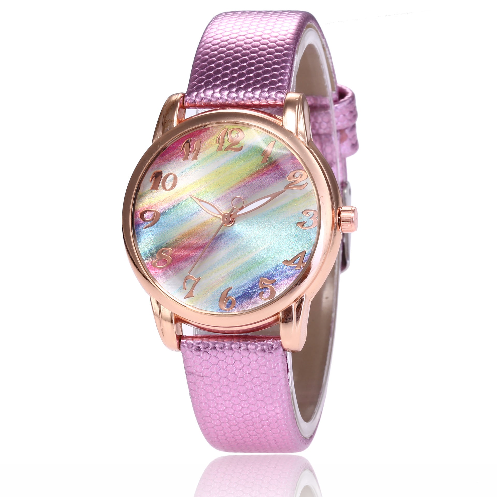 Dazzling LGBTQ+ Rainbow Watch – Pride Merch Must-Have | PrideCreated Exclusive Timepiece for Queer Joy & Bold Self-Expression ⏰✨