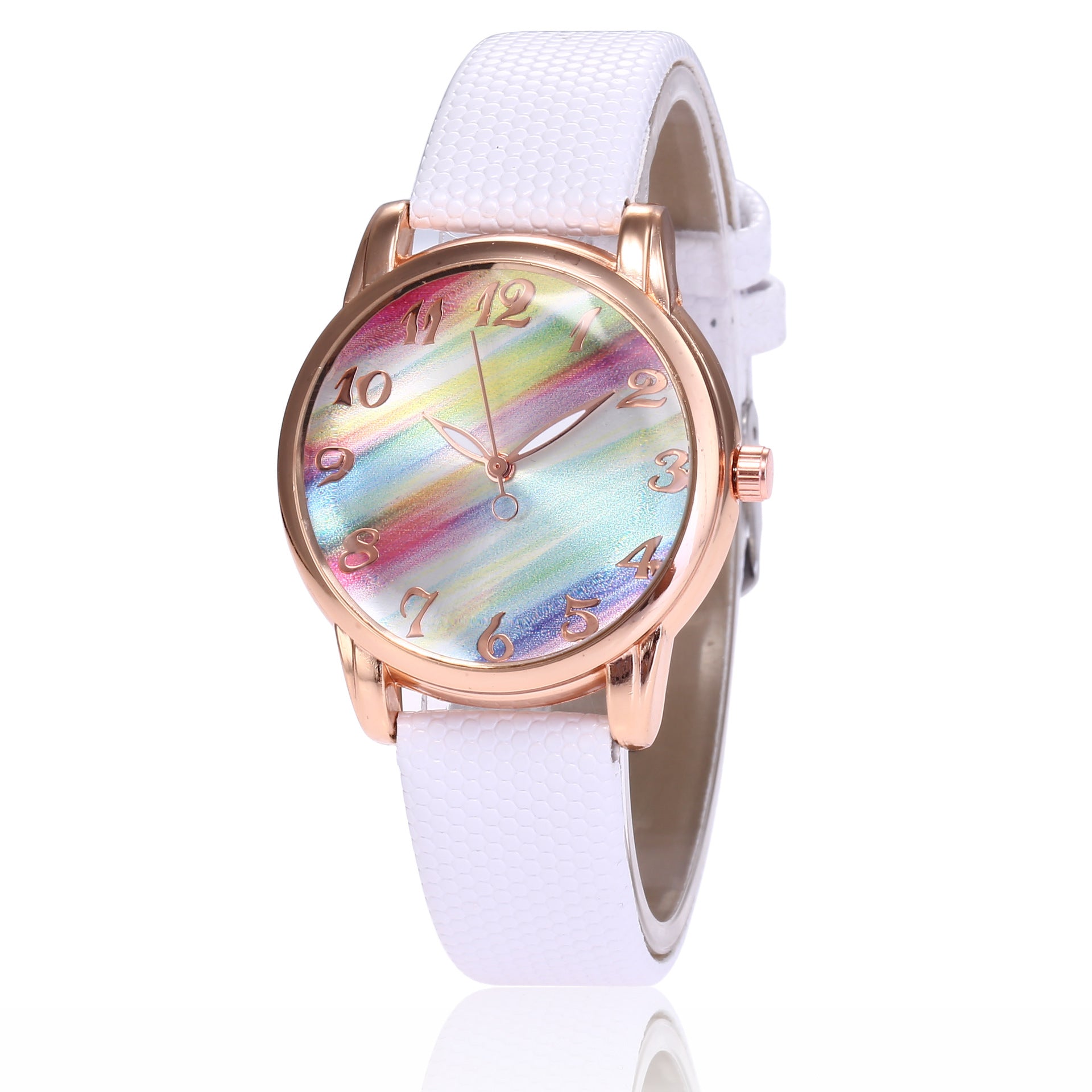 Dazzling LGBTQ+ Rainbow Watch – Pride Merch Must-Have | PrideCreated Exclusive Timepiece for Queer Joy & Bold Self-Expression ⏰✨